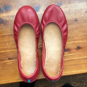 Tieks red ballet flats